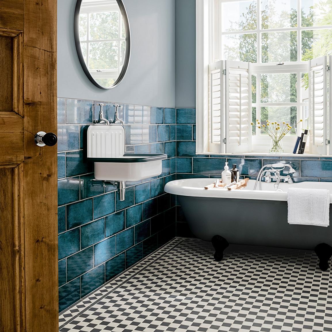 Blue Bathroom Tiles | Topps Tiles