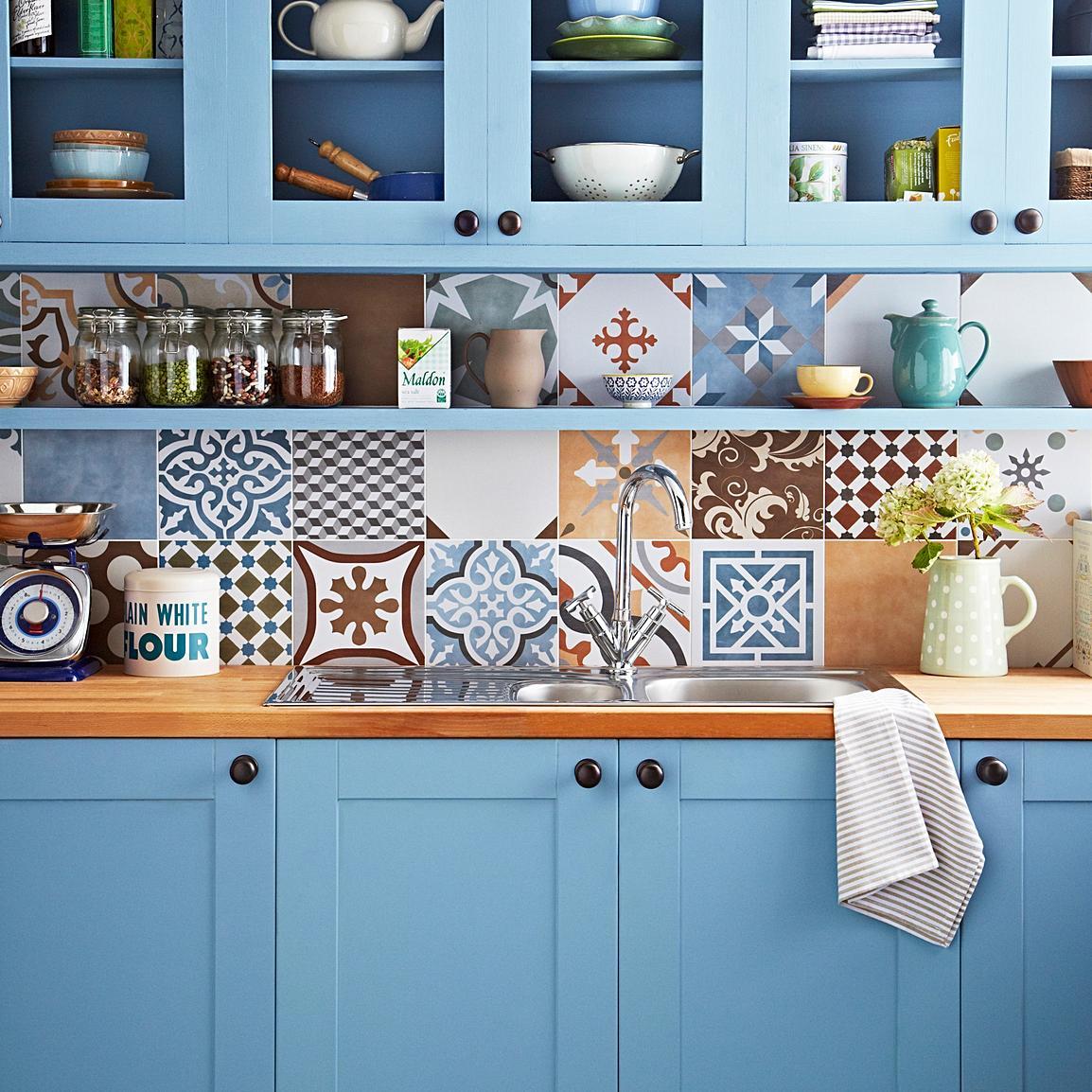 Multicoloured Kitchen Tiles Topps Tiles