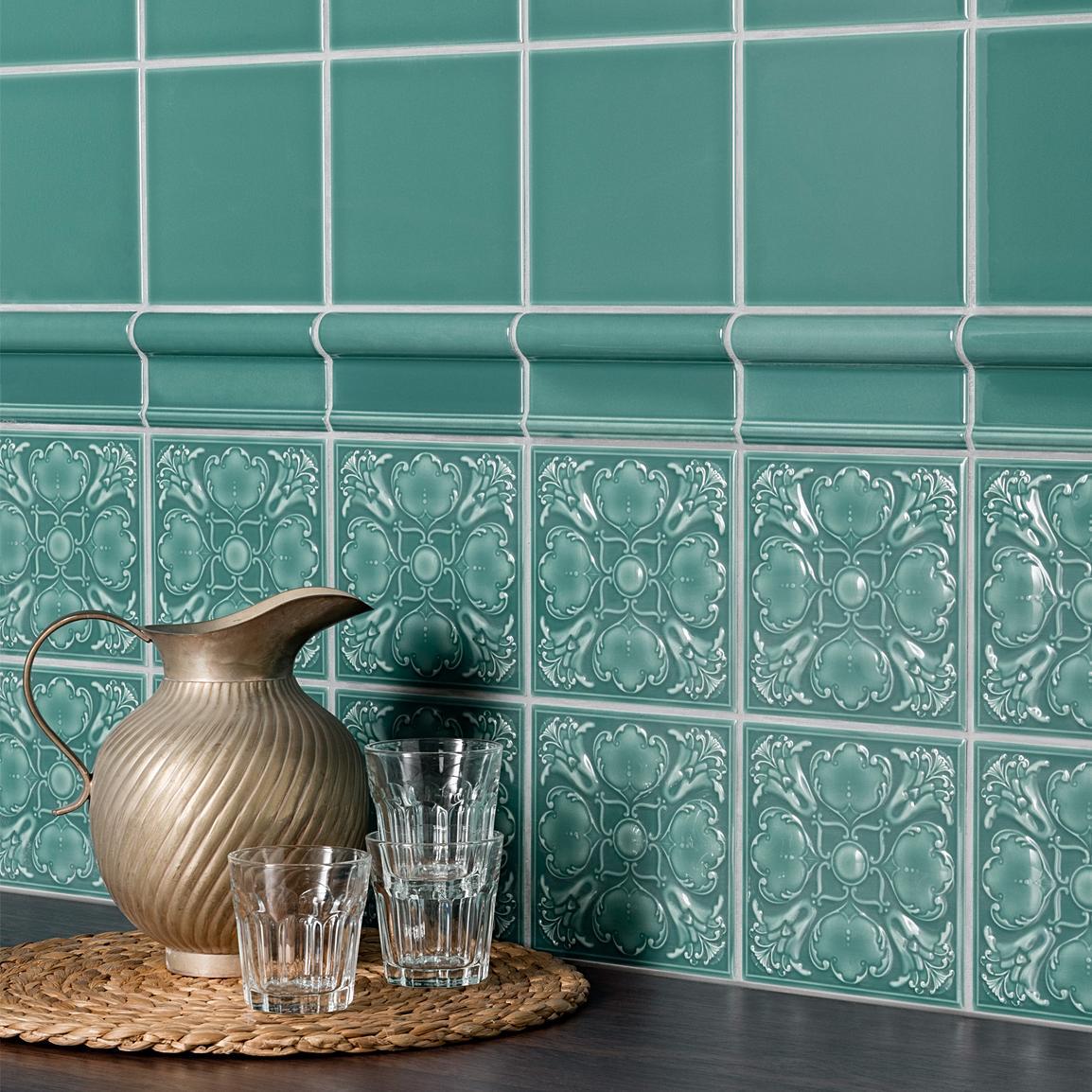 Teal Wall Tiles Topps Tiles