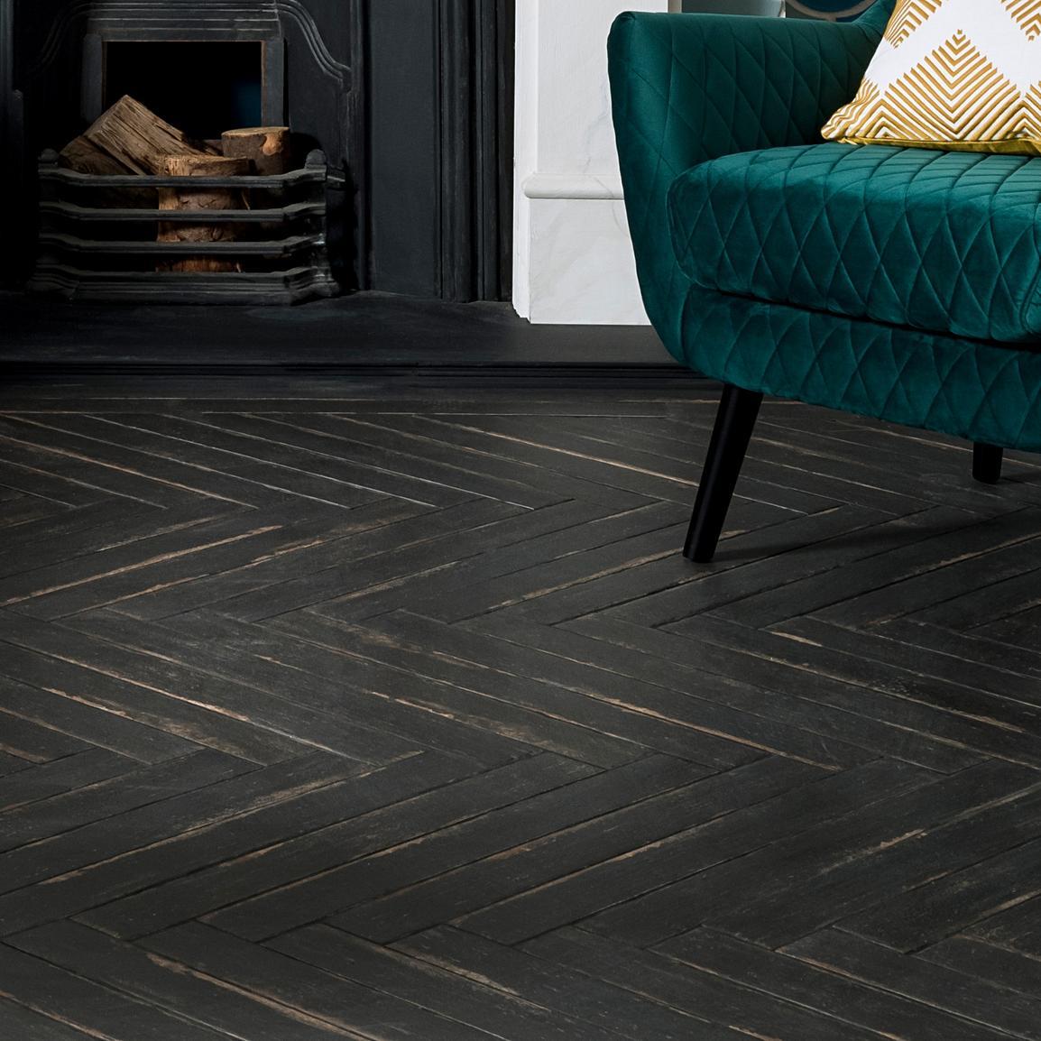 Dark Tile Light Wood