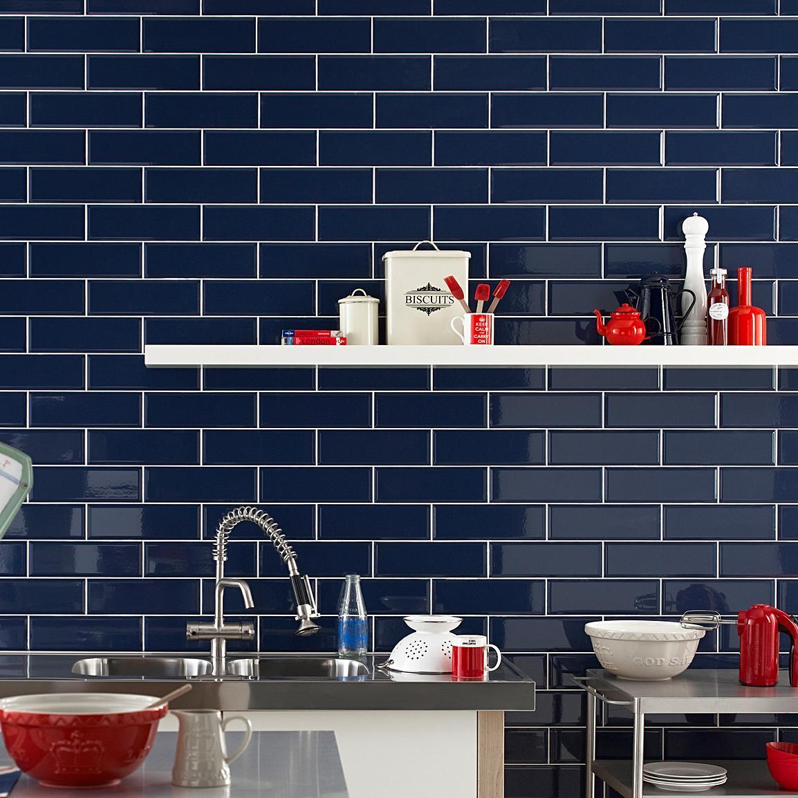 Blue Kitchen Tiles Topps Tiles