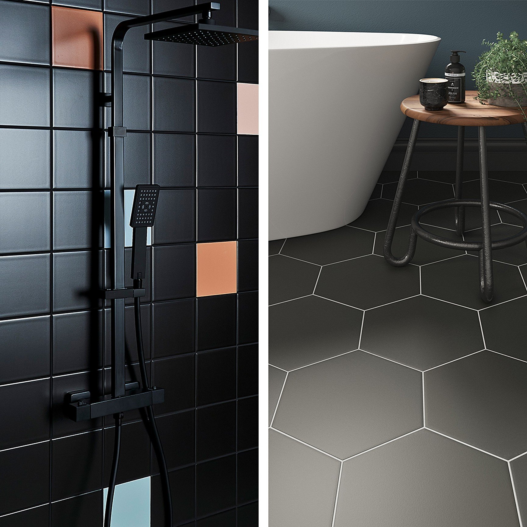 How To Use Grout Colour To Complement Tiling | Topps Tiles