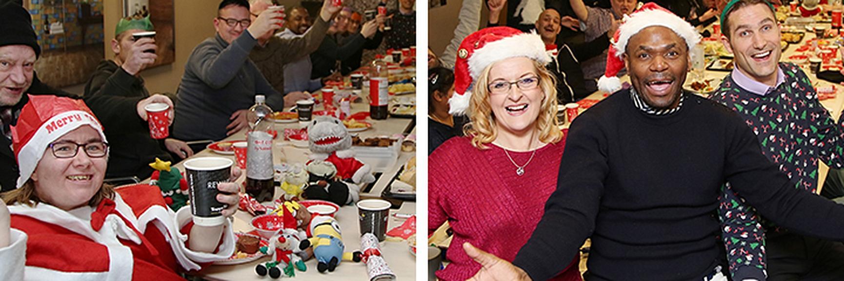 Leicestershire Cares Christmas Lunch Topps Tiles