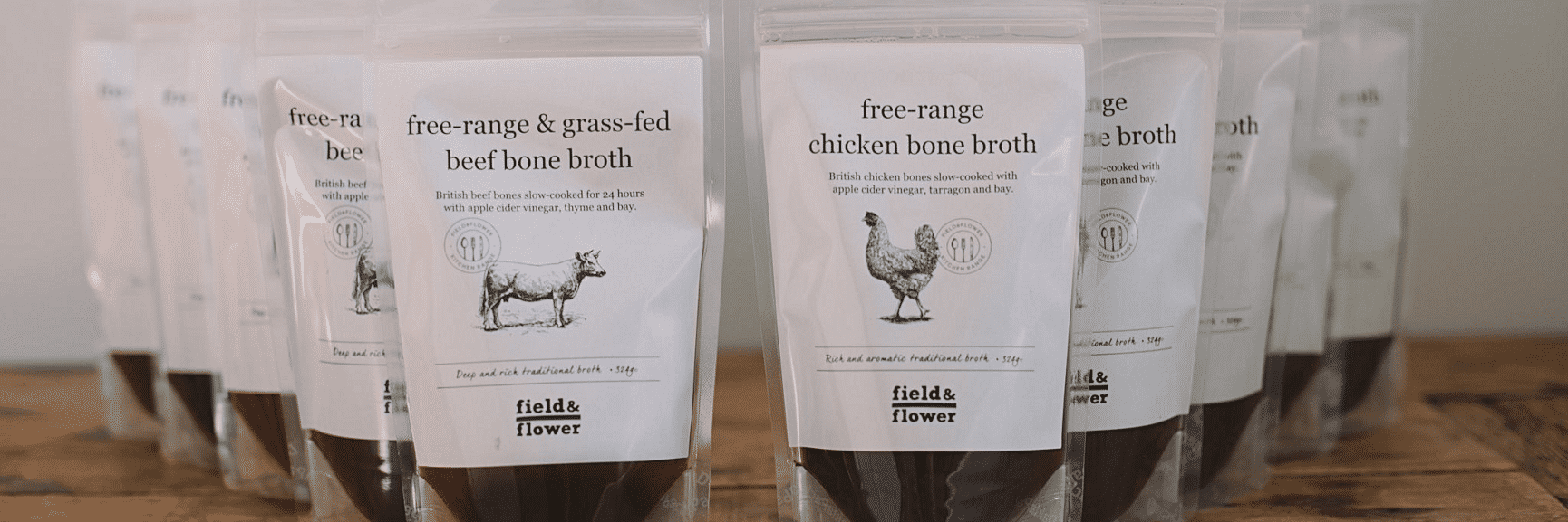 Buy Bone Broth Online in the UK field&flower