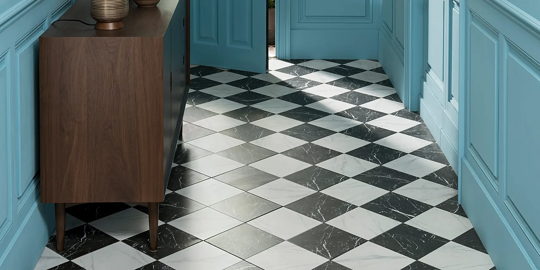 How to use tile laying patterns effectively Topps Tiles