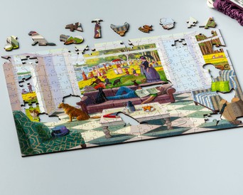 Spiele Pädagogisch 1000 Stück Mini Jigsaw England Cottage Cardboard Puzzles 