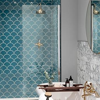 Fan Shaped Tiles For Walls Topps Tiles