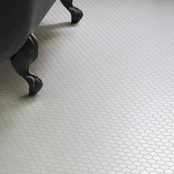 Hexagonal Tiles For Floors Topps, Hexagon Tile Bathroom Floor