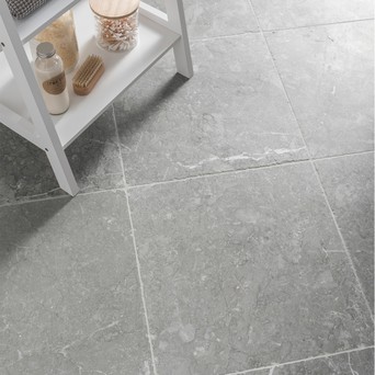 Limestone Floor Tiles Topps, Grey Limestone Effect Floor Tiles