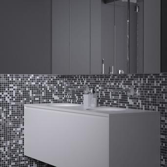 Grey Mosaic Tiles Topps Tiles
