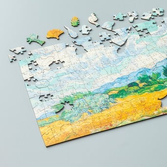 49 Pcs  like Wentworth BLUEBONNETS Details about   NEW ZEN Wooden Jigsaw Teaser Puzzle 