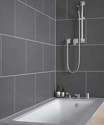 Slate Effect Black Floor Tile Topps Tiles
