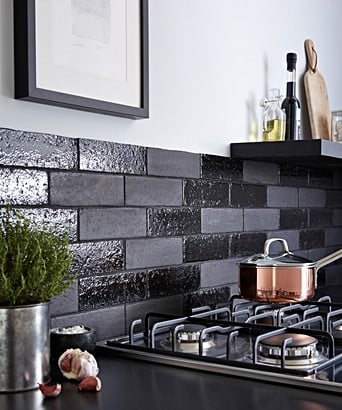 Brick Tiles Are A Stunning Way To Create The Effect Of An Exposed