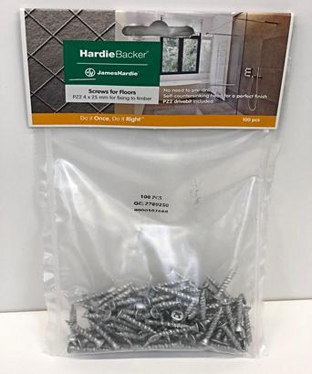 Hardiebacker Floor Screws 25mm Topps Tiles