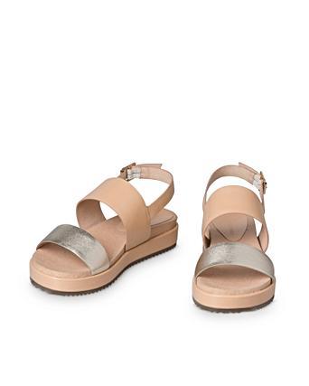 silver flatform sandals uk