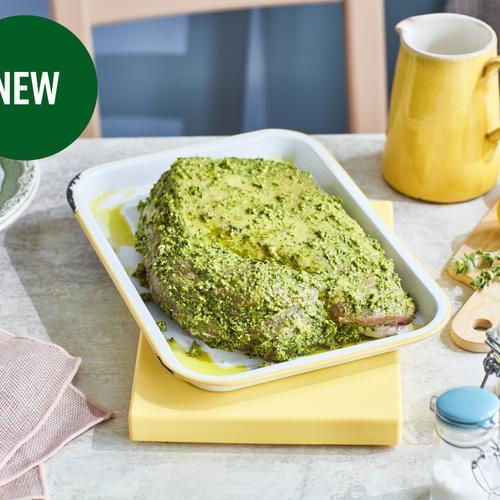 Butterflied Leg of Lamb in Lemon & Oregano (1.3kg) Field & Flower Meat