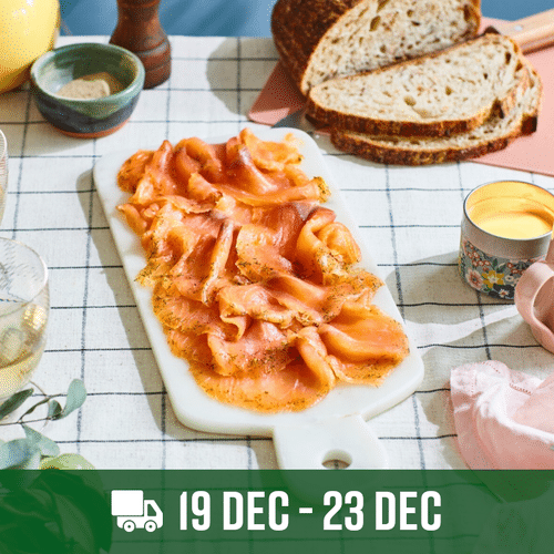 Orange & Fennel Smoked Salmon (200g) Field & Flower Christmas