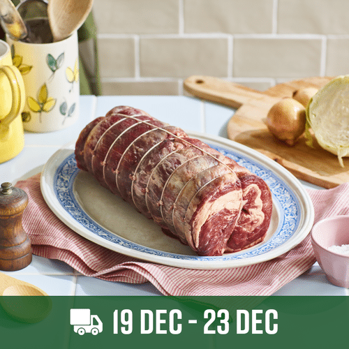 Belted Galloway SaltAged Beef Brisket (2kg) Christmas