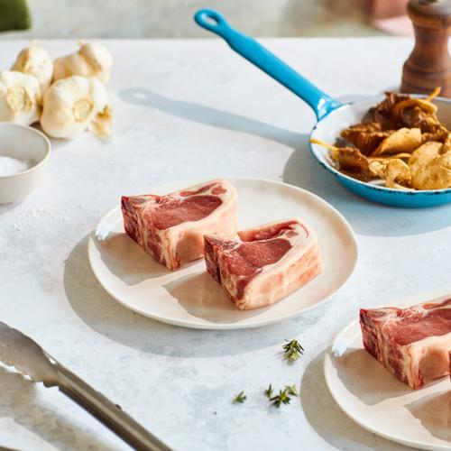 Traditional Lamb Cutlets, Pack of 4 (400g) Field & Flower Meat