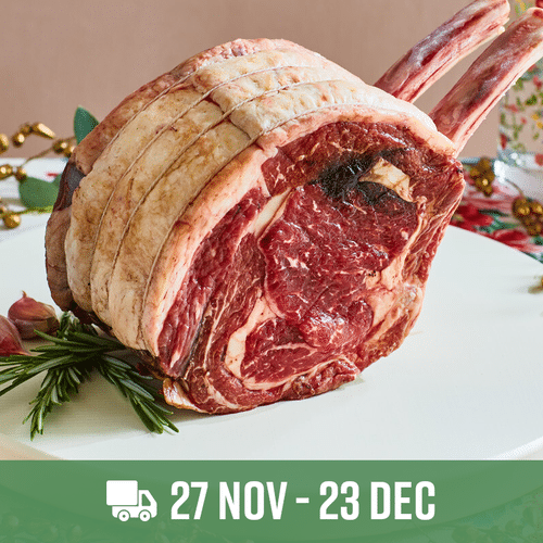 Black Garlic & Thyme Rib Roast Field & Flower Christmas