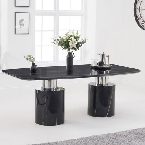 Black store marble furniture