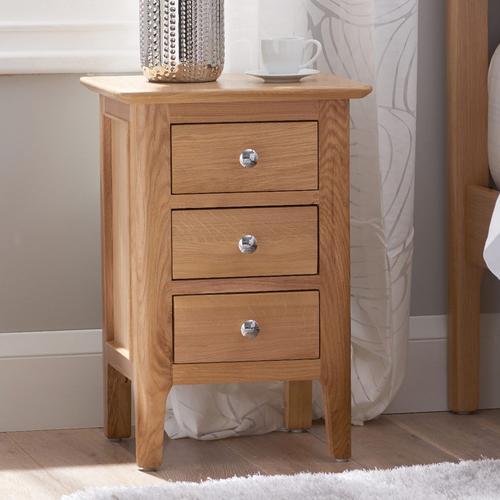 Sadie Oak Small Bedside Table