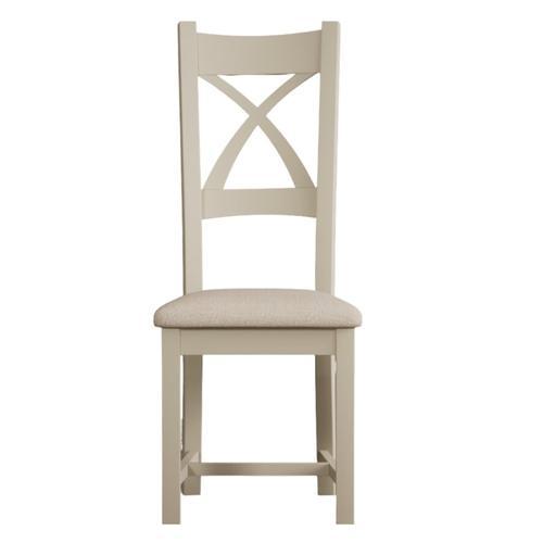 Unfinished double 2025 x back chairs