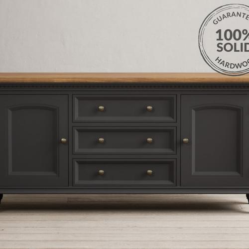 Extra large shop painted sideboard