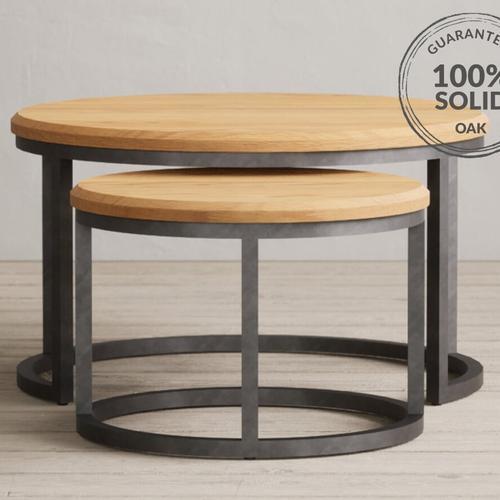 Loft range cheap nest of tables