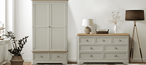 Oak furniture store land painted furniture