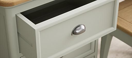Rutland painted oak dressing table deals