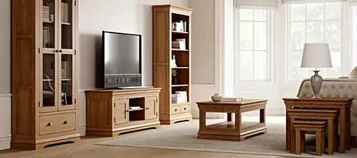 Wiltshire oak tv unit hot sale