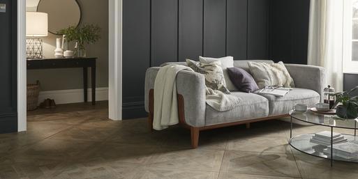 Mocha and online grey living room