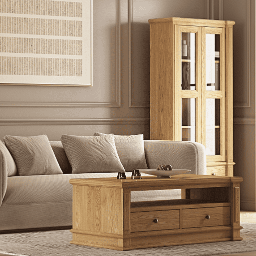 Solid oak lounge furniture online