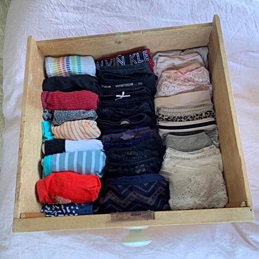 Tips for organising your underwear drawers
