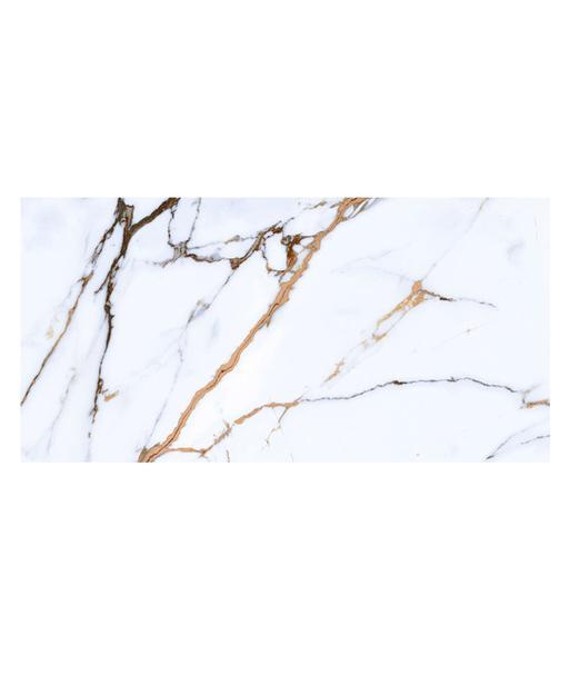 Carven™ White Marble Tile (60cm x 30cm) Topps Tiles