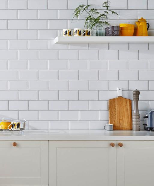Metro White Gloss Tile | Topps Tiles