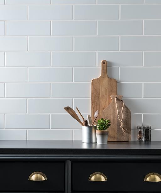 Linear White Matt Tile | Topps Tiles
