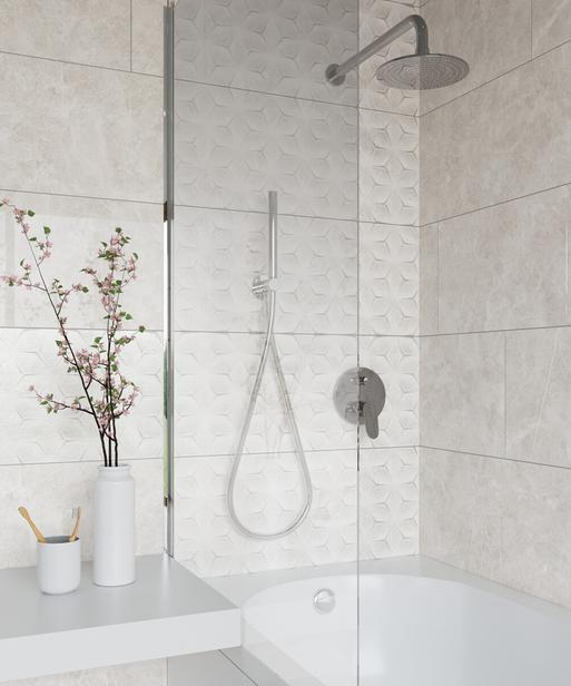 Gravatas™ Ivory Tile (30cm x 90cm) | Topps Tiles