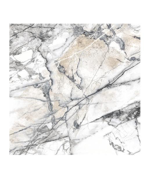 Grande Marble Premiere White Porcelain Panel (100cm x 100cm) Topps Tiles