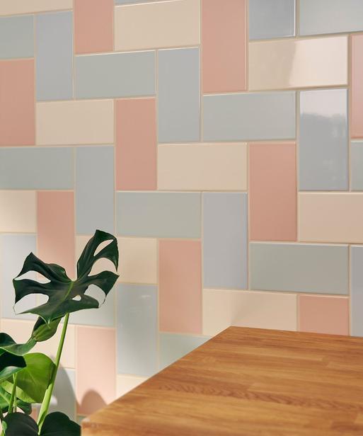 Matrix® Sky Blue Gloss Tile (9.8cm x 19.8cm) | Topps Tiles