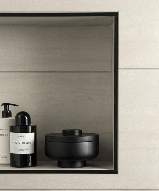 Complements™ Matt Black Box 10mm Trim Topps Tiles