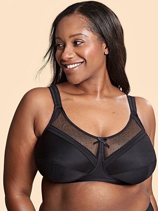 I could never find a comfy wireless bralette for my 30H chest