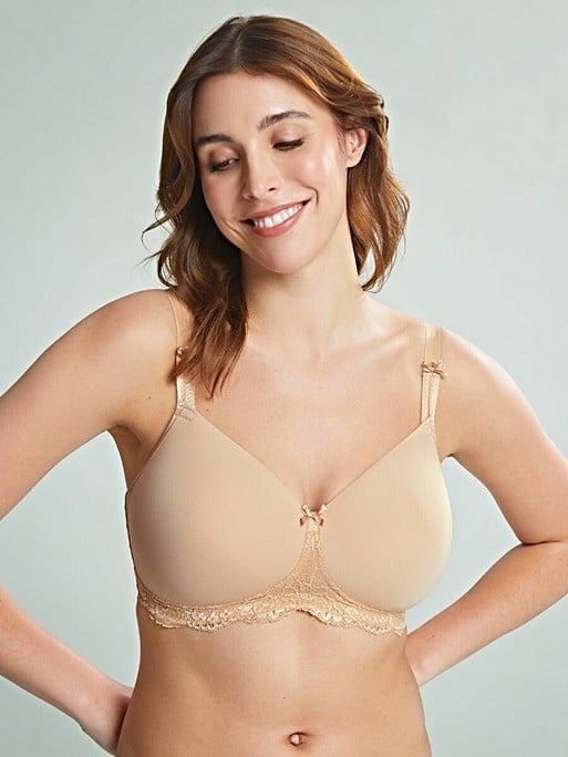 Georgia wirefree bra | T-shirt bra with lace detailing Comfort Bras