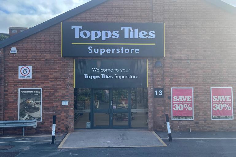 Tile Shop Worcester Topps Tiles