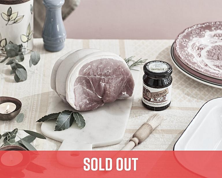 DIY Roasting Mini Gammon with Cumberland Glaze (1kg) Field & Flower