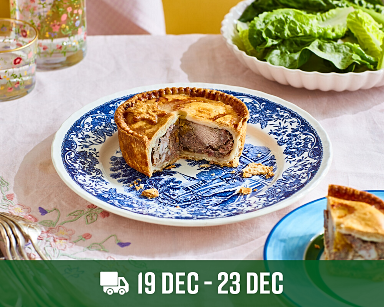 Game, Port & Apricot Pie (430g) Christmas