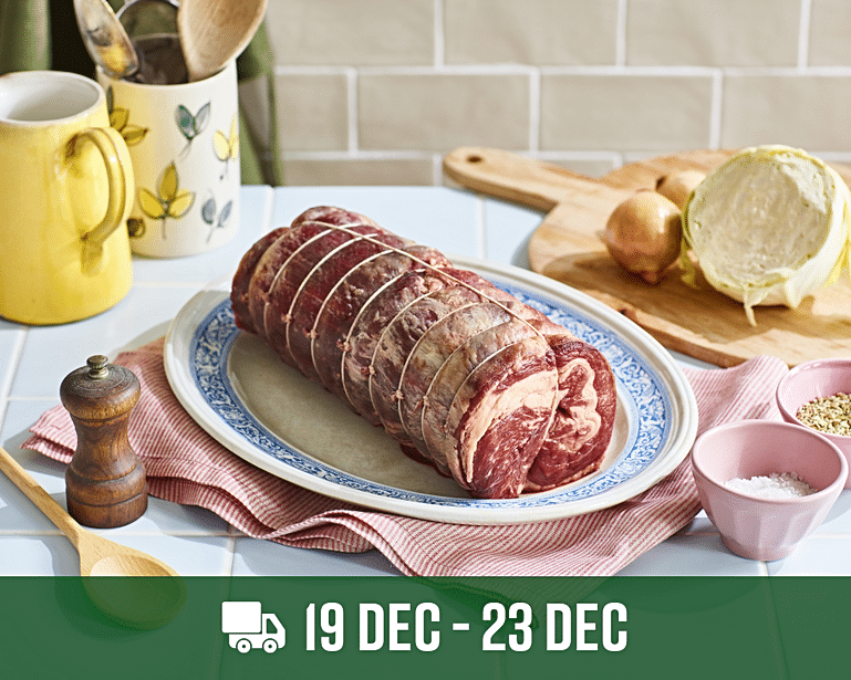 Belted Galloway SaltAged Beef Brisket (2kg) Christmas