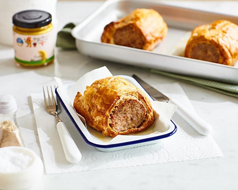 Field & Flower Sausage Roll (230g) Field & Flower Deli