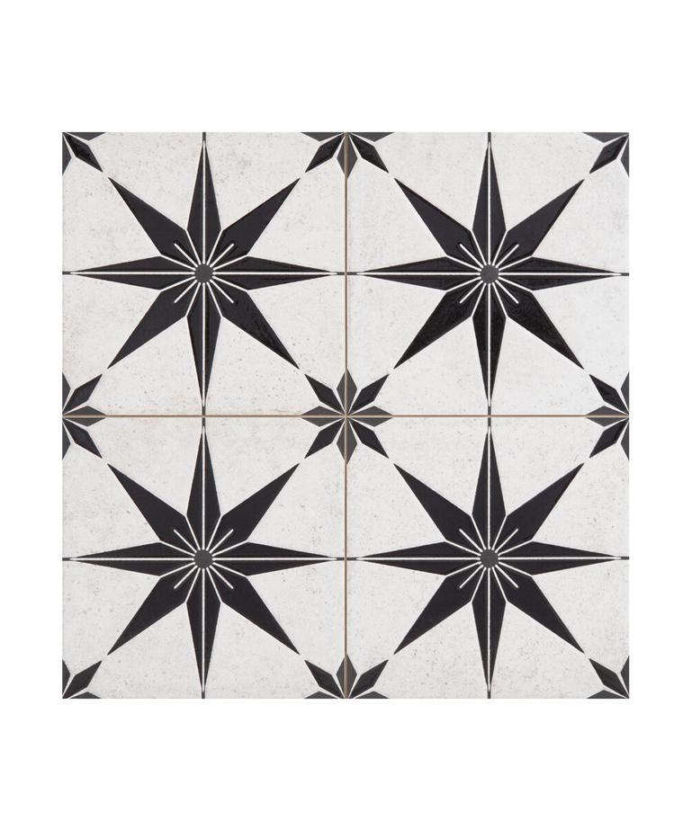 Statements™ Capello™ Midnight Tile (45.2cm x 45.2cm) Topps Tiles